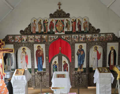 Храм в честь преподобного Серафима Саровского в селе Новая Жизнь