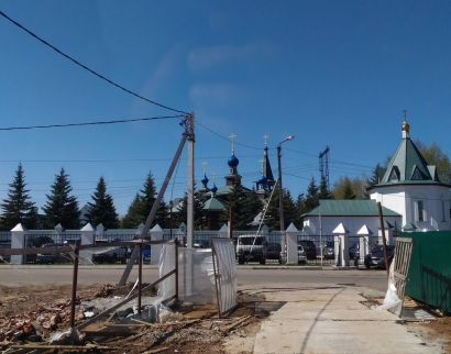 Храм Богоявления Господня В Бородино