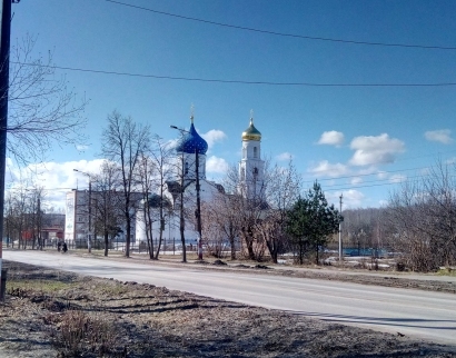 Церковь Троицы Живоначальной в Заволжье