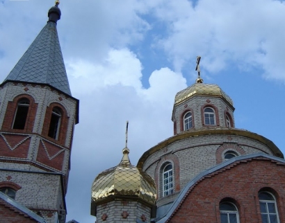 Свято-Никольский женский монастырь в поселке Могочино, Томской области