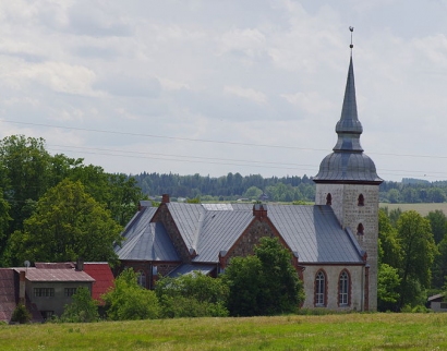 Vastseliina kirik ja pastoraat