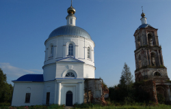 Храм Троицы Живоначальной в селе Яковцево Нижегородская область