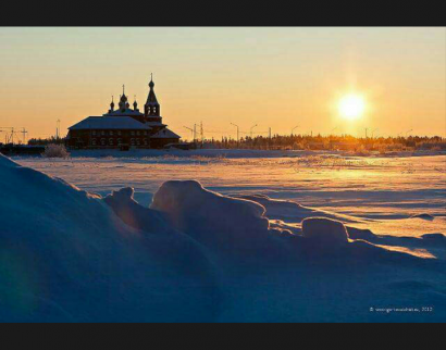 Храм святого праведного Иоанна Кронштадтского в г.Радужный (Ханты-Мансийский АО)