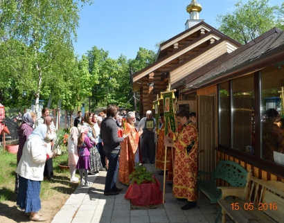 Храм в честь иконы Божией Матери "Споручница грешных" в Ухтомке (Москва)