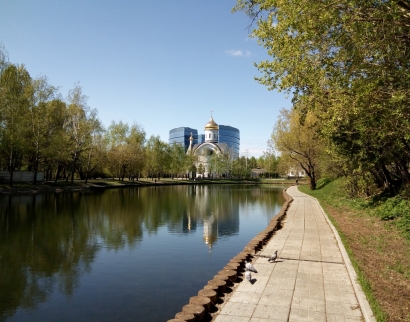 Храм В Честь Преподобной Евфросинии Великой Княгини Московской В Котловке