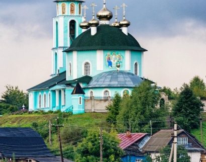 Церковь Троицы Живоначальной в Кантаурово