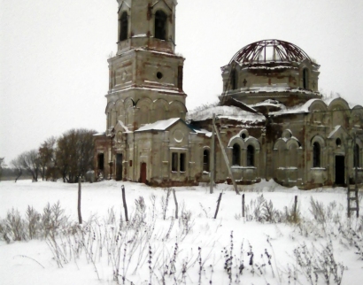 Храм с. Речное.Алексеевский район