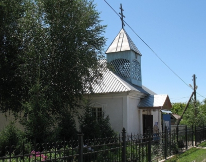  Свято-Ильинский храм в с. Урджар (Казахстан)