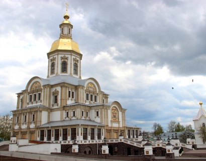 Часовня Серафима Саровского на водокачке
