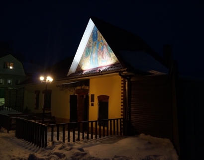 Часовня - купель Ерехтанский родник