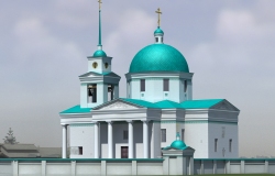 Свято-Александро-Невский храм в Авдотьино г.Донецк