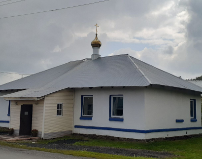 Крестовоздвиженский храм п.Плотниково Промышленновский район Кемеровской области