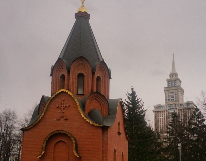 Часовня Спаса Преображения на Братском воинском кладбище