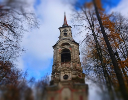 Колокольня Преображенской церкви