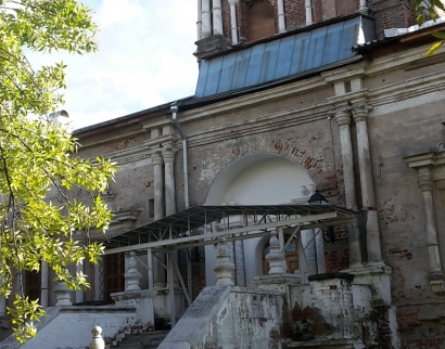 Храм Тихвинской Иконы Божией Матери Патриаршее Подворье Симонова Монастыря