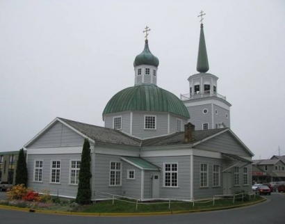 Кафедральный собор святого Михаила Архангела на Аляске, США