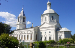 Храм Воскресения Христова и Ильи пророка в деревне Матренино Нижегородской области