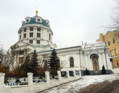 Храм прп. Симеона Столпника за Яузой