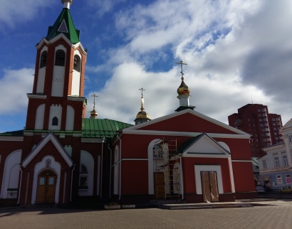 Спасо-Преображенский кафедральный собор г. Глазова