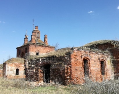 Церковь Воздвижения Честного Креста Господня в Вышеславском