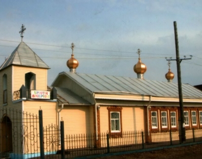 Никольский Храм, Село Большой Улуй