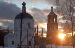 Храм в честь Пресвятой Живоначальной Троицы села Яковцево Вачского округа Нижегородской области
