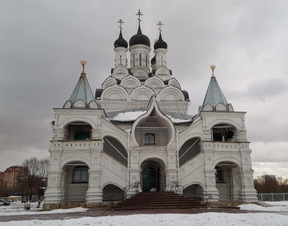 Храм Благовещения Пресвятой Богородицы В Тайнинском