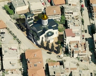 Храм преподобного Серафима Саровского в Салониках