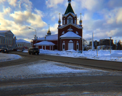 Спасо-Преображенский кафедральный собор г. Глазова