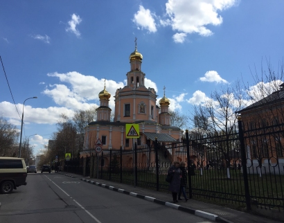 Церковь святых благоверных Бориса и Глеба в Зюзине