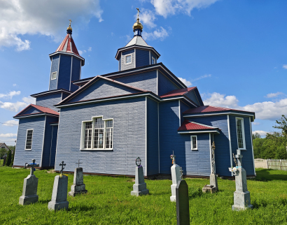 Храм Покрова Пресвятой Богородицы д.Октябрь, Кобринского района, Брестской области