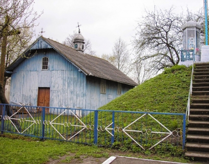 Церква (дерев'яна) св. Параскевії - 1860 р.