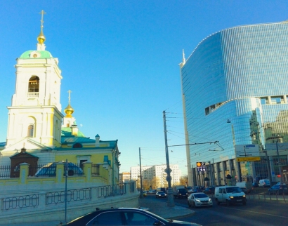 Храм Преображения Господня на Преображенской площади г. Москвы