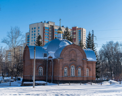 Кресто-Воздвиженская церковь, г. Барнаул, Алтайский край  