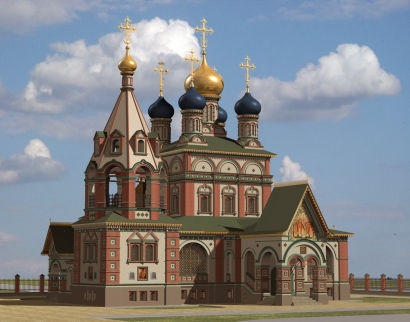 церковь Новомучеников и исповедников Домодедовских