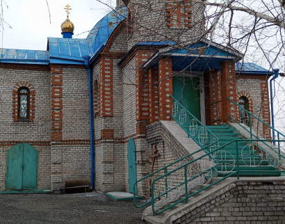 Храм иконы Божией Матери Одигитрия п. Демьяновка Ленинск-Кузнецкого района Кемеровской области Кемеровской Епархии Русской Православной Церкви (Московский Патриархат)