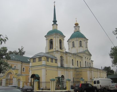 Храм Спаса Нерукотворного Образа в Киово, Лобня, Московская область
