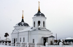 Свято Троицкий храм с.Викулово, Викуловского района, Тюменской области