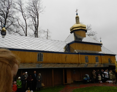 Дерев'яна церква св. Євстахія, XVII ст