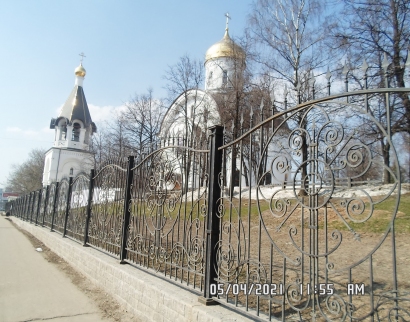 Храм В Честь Преподобной Евфросинии Великой Княгини Московской В Котловке