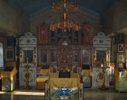 Покровский храм с. 1-е Шемякино Курского района Курской области