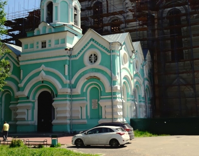 Собор Троицы Живоначальной в Иверском Выксунском Монастыре