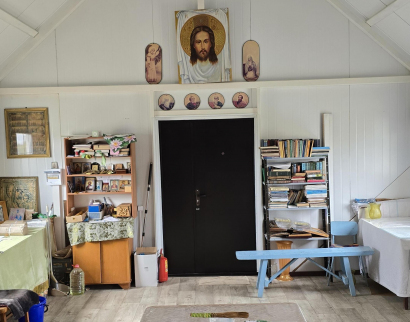 Храм в честь преподобного Серафима Саровского в селе Новая Жизнь