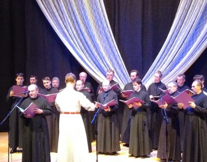 Хор Новоспасского монастыря