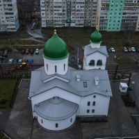 Вид храма сверху 2025