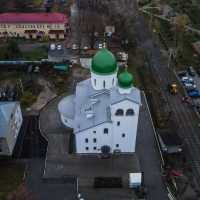 Вид храма сверху 2025