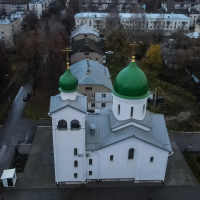 Вид храма сверху 2025