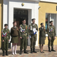 ​ОТКРЫТИЕ МЕМОРИАЛЬНОЙ ДОСКИ В 17 ШКОЛЕ
