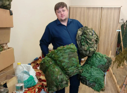 ​ПОМОЩЬ СВО: МАСКИРОВОЧНЫЕ СЕТИ – НА ЛУГАНСКОЕ НАПРАВЛЕНИЕ