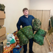 ​ПОМОЩЬ СВО: МАСКИРОВОЧНЫЕ СЕТИ – НА ЛУГАНСКОЕ НАПРАВЛЕНИЕ